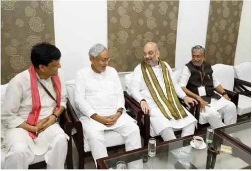 nitish kumar amit shah